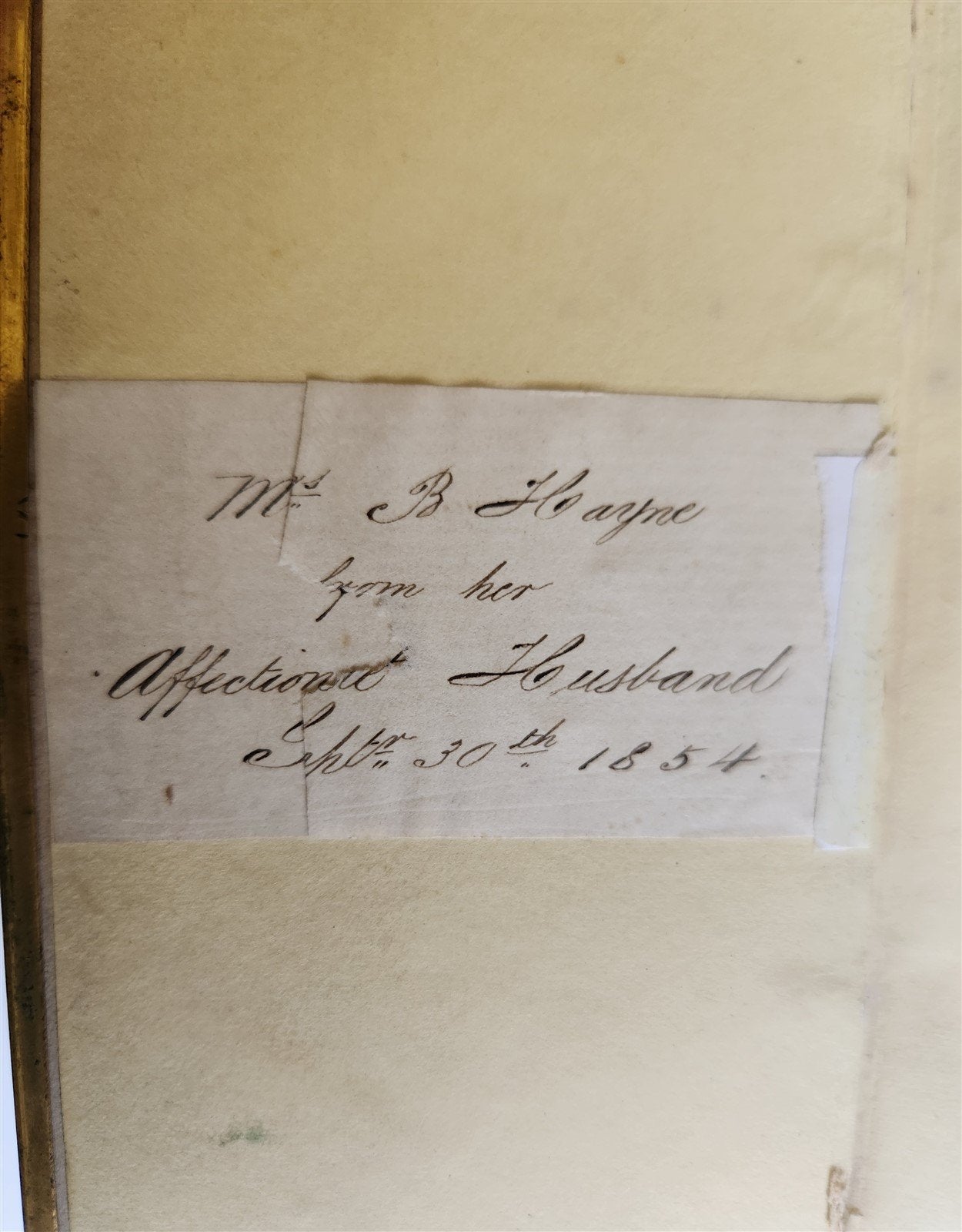 1860s THE BOOK OF COMMON PRAYER in ENGLISH antique BRASS & VELVET BINDING