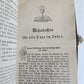 1870s PRAYER in GERMAN antique BINDING w/ APPLIED BONE CROSS