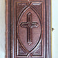 1871 GERMAN CATHOLIC PRAYER & DEVOTIONAL BOOK antique
