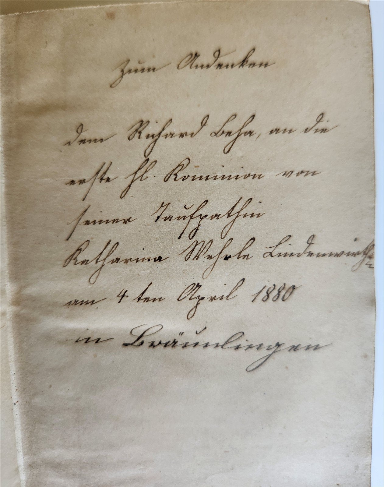 1871 GERMAN CATHOLIC PRAYER & DEVOTIONAL BOOK antique