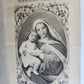 1871 GERMAN CATHOLIC PRAYER & DEVOTIONAL BOOK antique