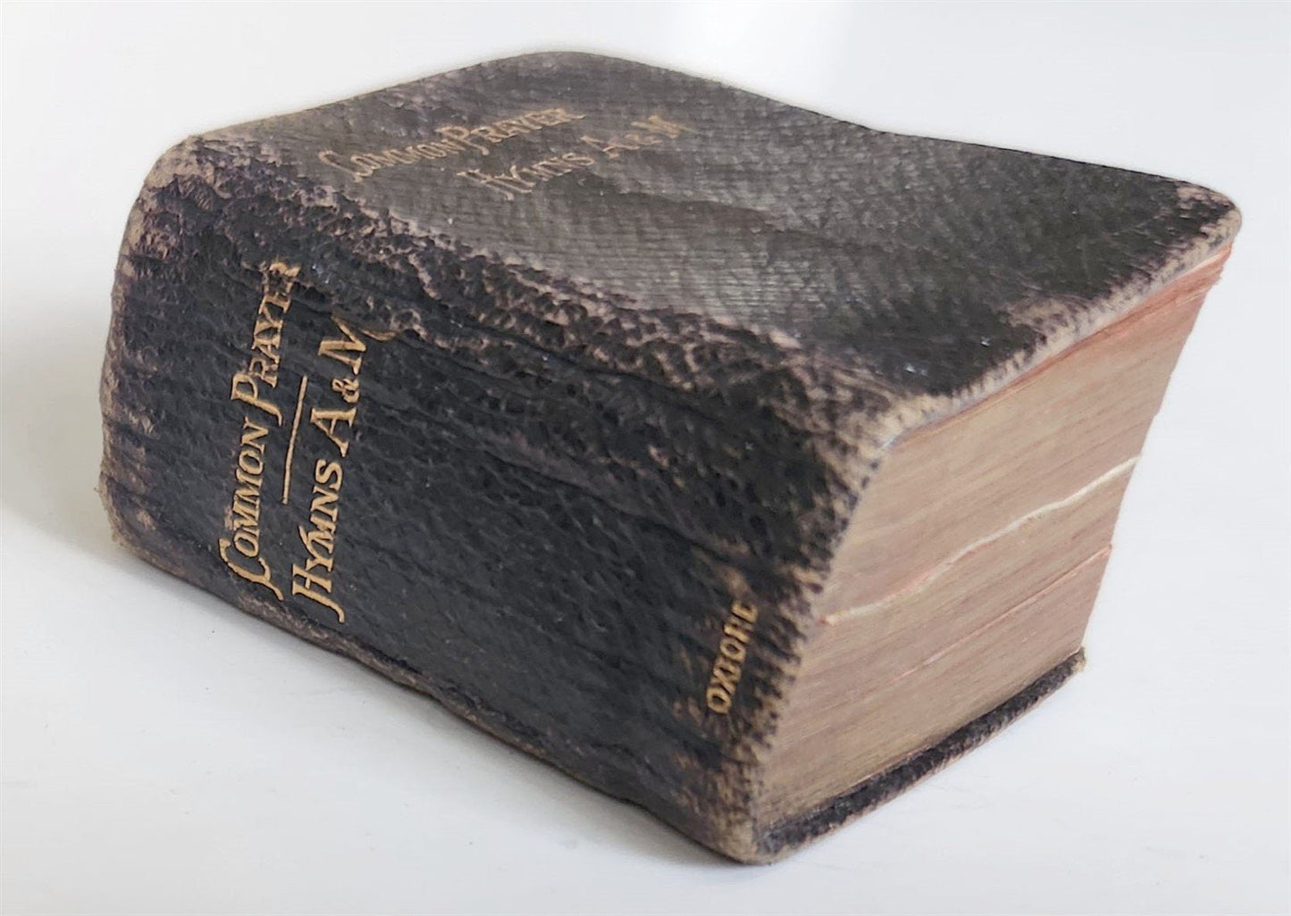 1870s MINIATURE BOOK of COMMON PRAYER in ENGLISH antique
