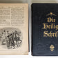 1927 BIBLE in GERMAN 2 VOLS GIFT from Duke of Braunschweig and Luneburg antique