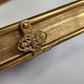 1905 HYMNAL in GERMAN antique DECORATIVE VELVET BINDING w/ METAL ORNAMENT