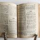 1905 HYMNAL in GERMAN antique DECORATIVE VELVET BINDING w/ METAL ORNAMENT