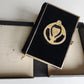 1902 HYMNAL in GERMAN antique DECORATIVE VELVET BINDING w/ METAL EDGES
