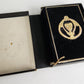 1902 HYMNAL in GERMAN antique DECORATIVE VELVET BINDING w/ METAL EDGES