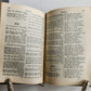 1902 HYMNAL in GERMAN antique DECORATIVE VELVET BINDING w/ METAL EDGES