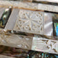 1950s BIBLE in ENGLISH w/ HOLY LAND PHOTOS & MOTHER-OF-PEARL BINDING vintage