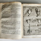 1701 ROMAN ANTIQUITIES by Johannes ROSINUS antique ILLUSTRATED vellum binding