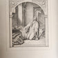 1857 DR. MARTIN LUTHER GERMAN REFORMER antique ILLUSTRATED
