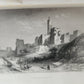 1865 JERUSALEM et la TERRE-SAINTE notes de voyage antique ILLUSTRATED