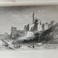 1865 JERUSALEM et la TERRE-SAINTE notes de voyage antique ILLUSTRATED