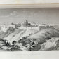 1865 JERUSALEM et la TERRE-SAINTE notes de voyage antique ILLUSTRATED