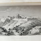 1865 JERUSALEM et la TERRE-SAINTE notes de voyage antique ILLUSTRATED