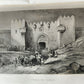 1865 JERUSALEM et la TERRE-SAINTE notes de voyage antique ILLUSTRATED