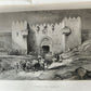 1865 JERUSALEM et la TERRE-SAINTE notes de voyage antique ILLUSTRATED