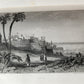 1865 JERUSALEM et la TERRE-SAINTE notes de voyage antique ILLUSTRATED