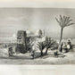 1865 JERUSALEM et la TERRE-SAINTE notes de voyage antique ILLUSTRATED