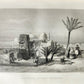 1865 JERUSALEM et la TERRE-SAINTE notes de voyage antique ILLUSTRATED