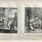 1852 LE DON QUICHOTTE de Cervantes by Paul Jouhanneaud antique ILLUSTRATED