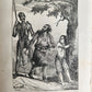 1852 LE DON QUICHOTTE de Cervantes by Paul Jouhanneaud antique ILLUSTRATED