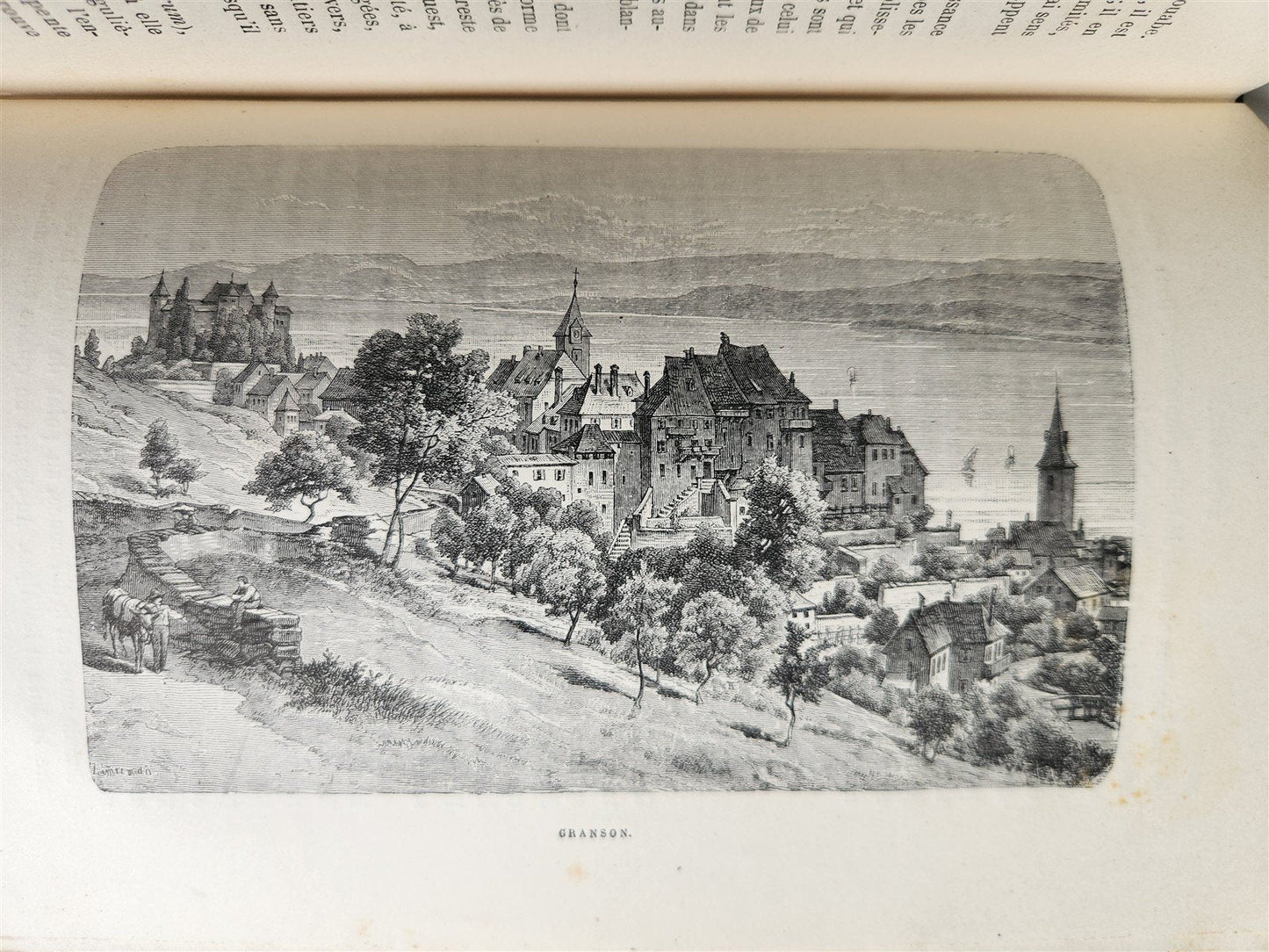 1883 PICTURESQUE SWITZERLAND antique ILLUSTRATED LA SUISSE PITTORESQUE