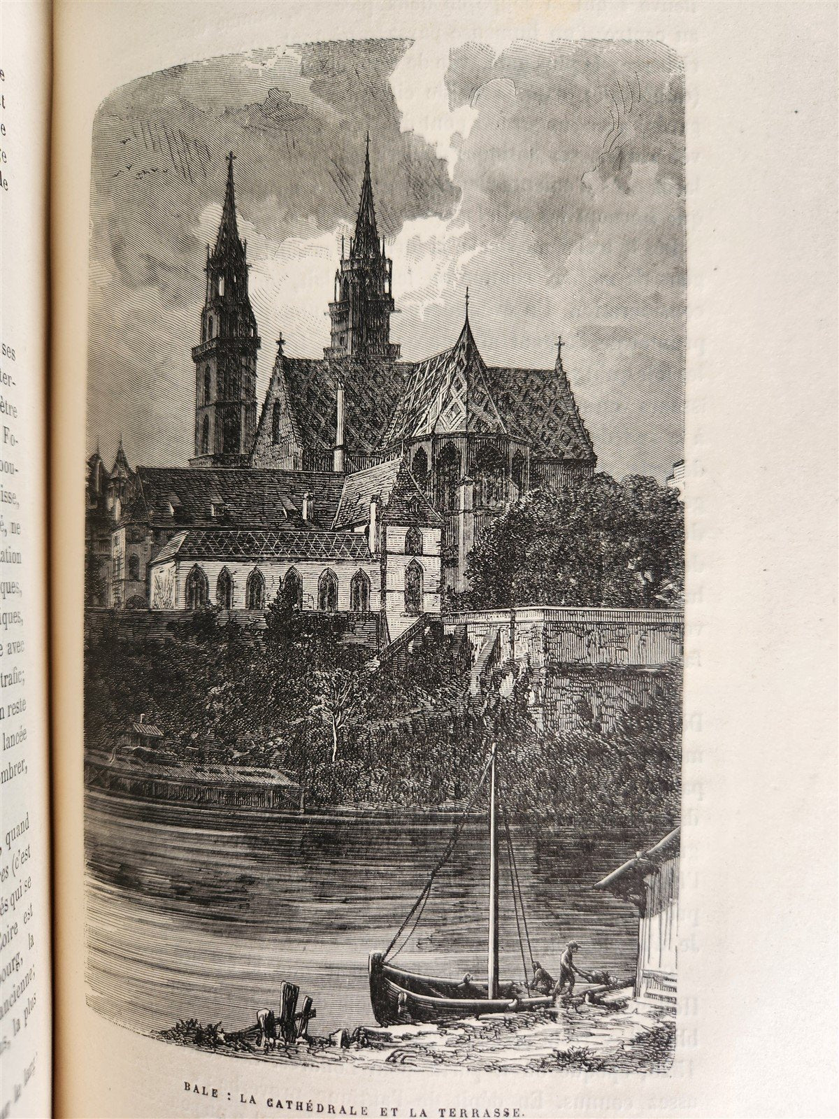 1883 PICTURESQUE SWITZERLAND antique ILLUSTRATED LA SUISSE PITTORESQUE
