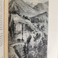 1883 PICTURESQUE SWITZERLAND antique ILLUSTRATED LA SUISSE PITTORESQUE