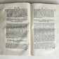1743 DESCRIPTION OF THE BURGUNDIAN WARS antique in GERMAN