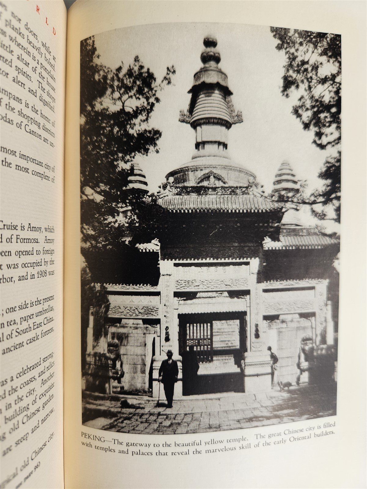 1929 AROUND THE WORLD in FRANCONIA antique Cunard Line promotion