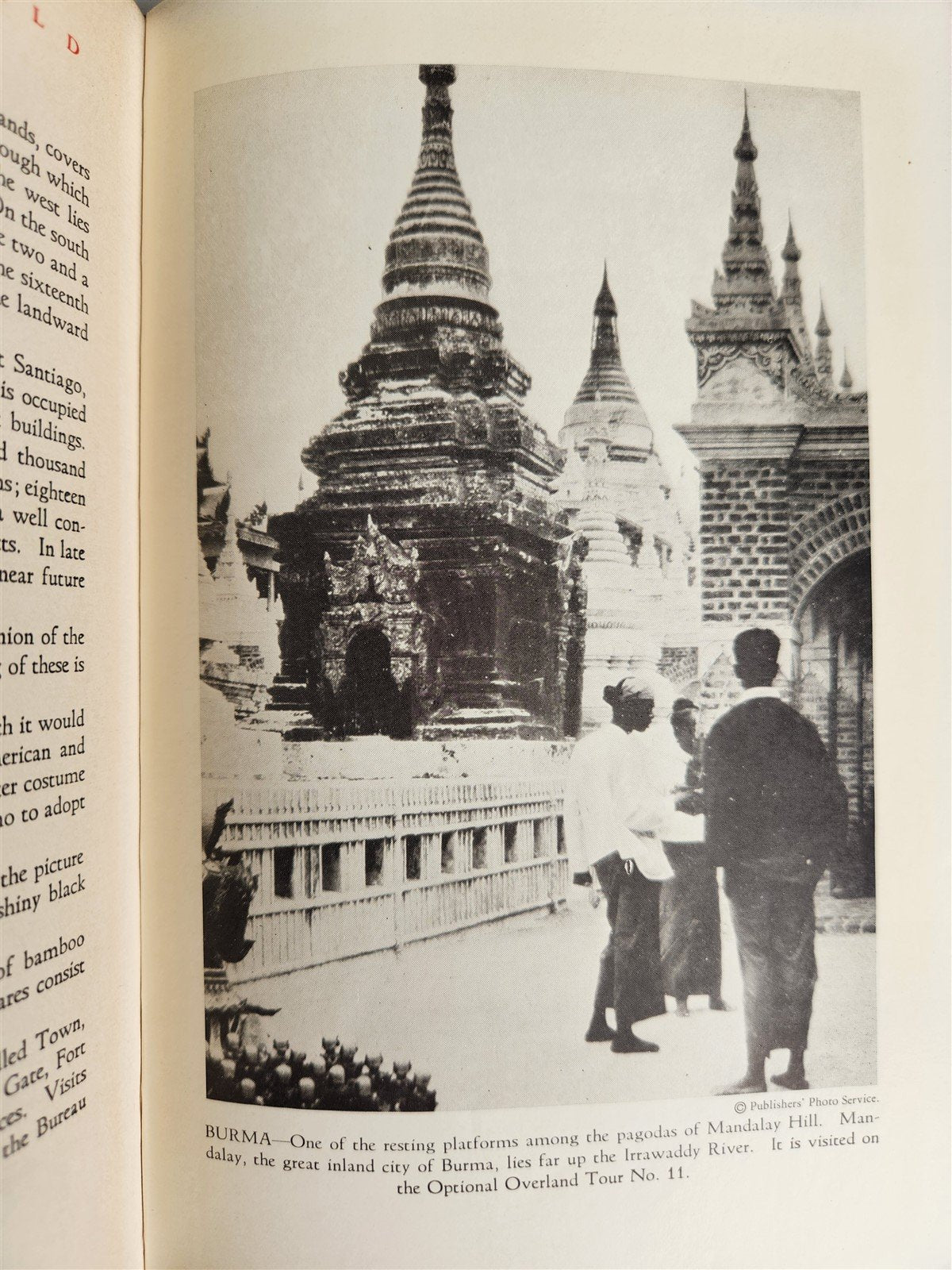 1929 AROUND THE WORLD in FRANCONIA antique Cunard Line promotion