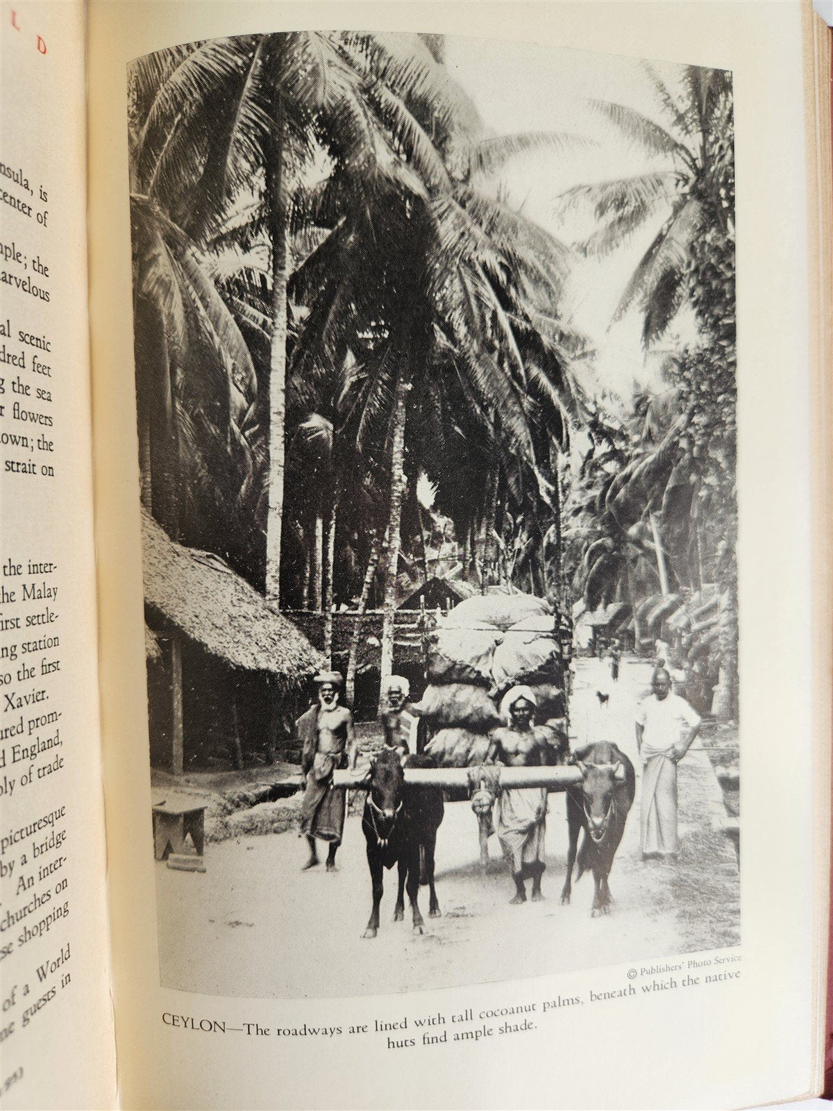 1929 AROUND THE WORLD in FRANCONIA antique Cunard Line promotion