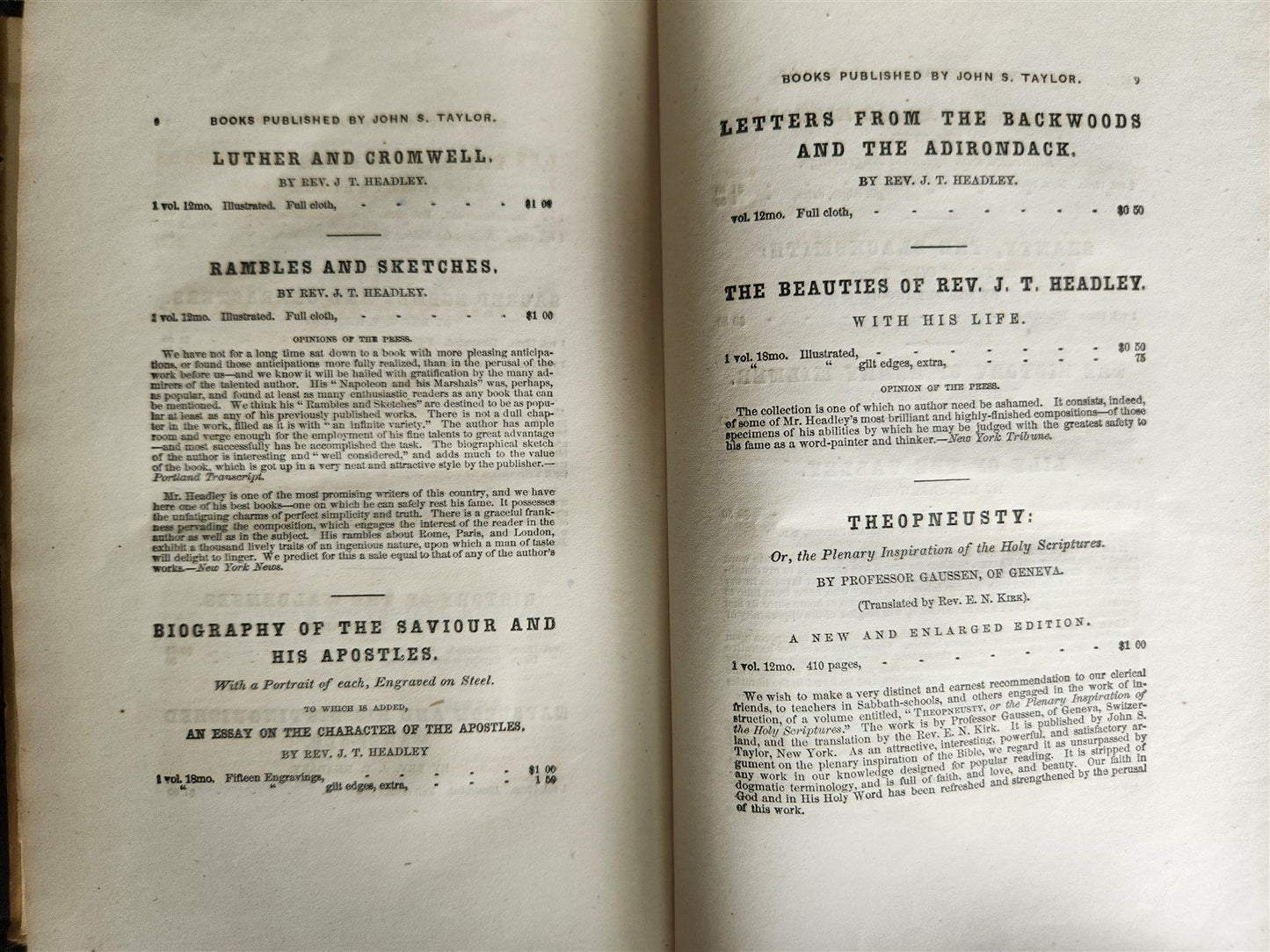 1853 HISTORY of RHODE ISLAND by Rev. Edward Peterson antique AMERICANA