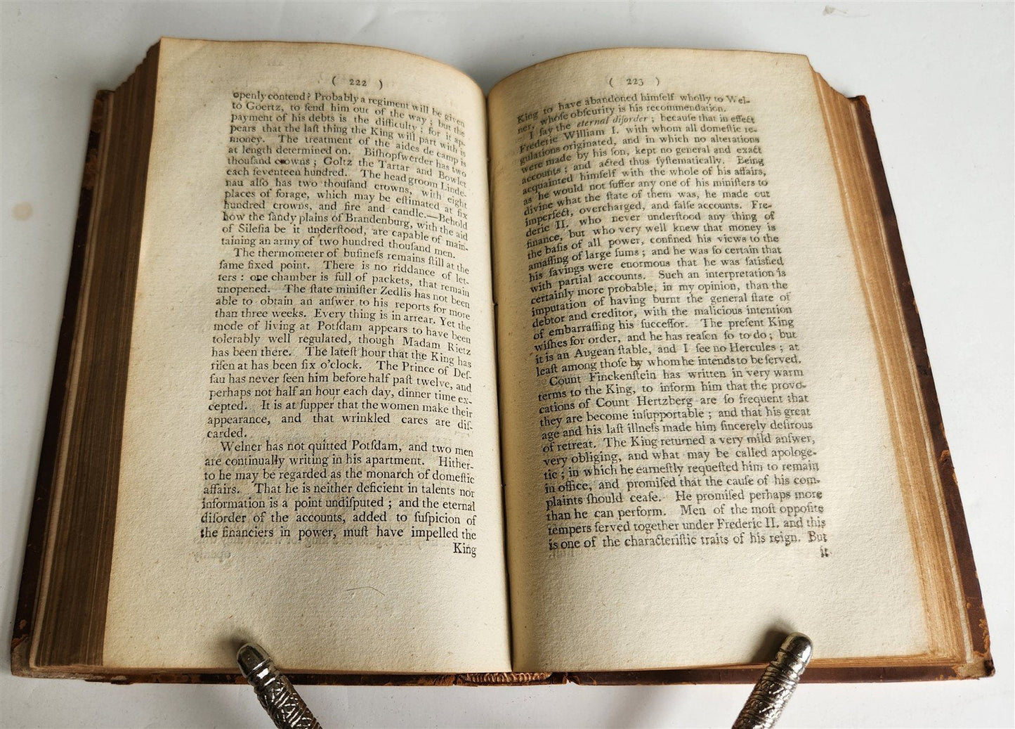 1789 THE SECRET HISTORY of the COURT of BERLIN by Count Mirabeau antique