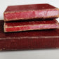 1814-1822 BIBLE in ENGLISH 3 vols. lot WALLET STYLE antique MINIATURE