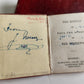 1814-1822 BIBLE in ENGLISH 3 vols. lot WALLET STYLE antique MINIATURE