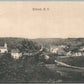 ELDRED NY GENERAL VIEW ANTIQUE POSTCARD