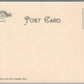 COOPERSTOWN NY BIRDS EYE VIEW ANTIQUE POSTCARD