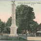 CHERRY VALLEY NY SOLDIERS MONUMENT ANTIQUE POSTCARD