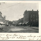 ADAMS NY MAIN STREET ANTIQUE POSTCARD