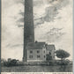 LONG ISLAND NY SHINNECOCK LIGHT HOUSE ANTIQUE POSTCARD