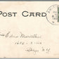 AMITYVILLE NY POST OFFICE SQUARE ANTIQUE POSTCARD