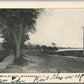 RIVERHEAD LI NY EAST MAIN STREET ANTIQUE POSTCARD