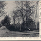 FREEPORT LI NY LOVER'S LANE TROLLEY STOP ANTIQUE POSTCARD