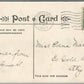 ROCKAWAY NY LIFE BOAT ANTIQUE POSTCARD