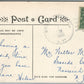 ROCKAWAY BEACH LI NY EAGAN VILLAS ANTIQUE POSTCARD