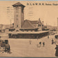 BINGHAMPTON NY RAILROAD STATION RAILWAY DEPOT ANTIQUE POSTCARD