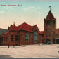 SYRACUSE NY RAILROAD STATION RAILWAY DEPOT ANTIQUE POSTCARD