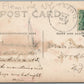 FLEMING NY GENERAL VIEW ANTIQUE REAL PHOTO POSTCARD RPPC